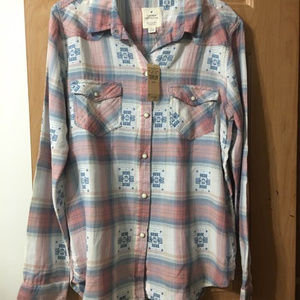 American Eagle Boyfriend Shirt NWT